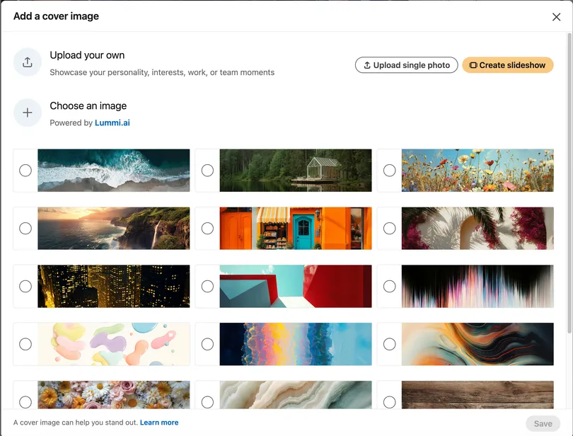 Image about linkedin oferuje za darmo gotowe banery