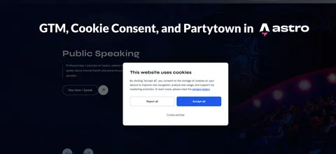 Image about gtm, cookie consent, and partytown in astro 5: a complete implementation guide