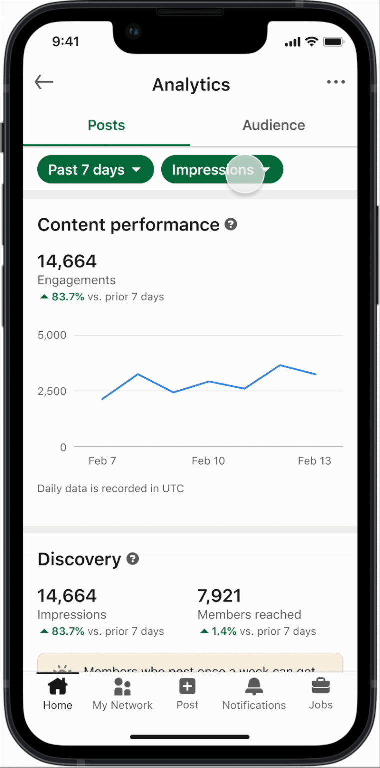LinkedIn Analytics - nowe wskaźniki Zapisane i Wysłane