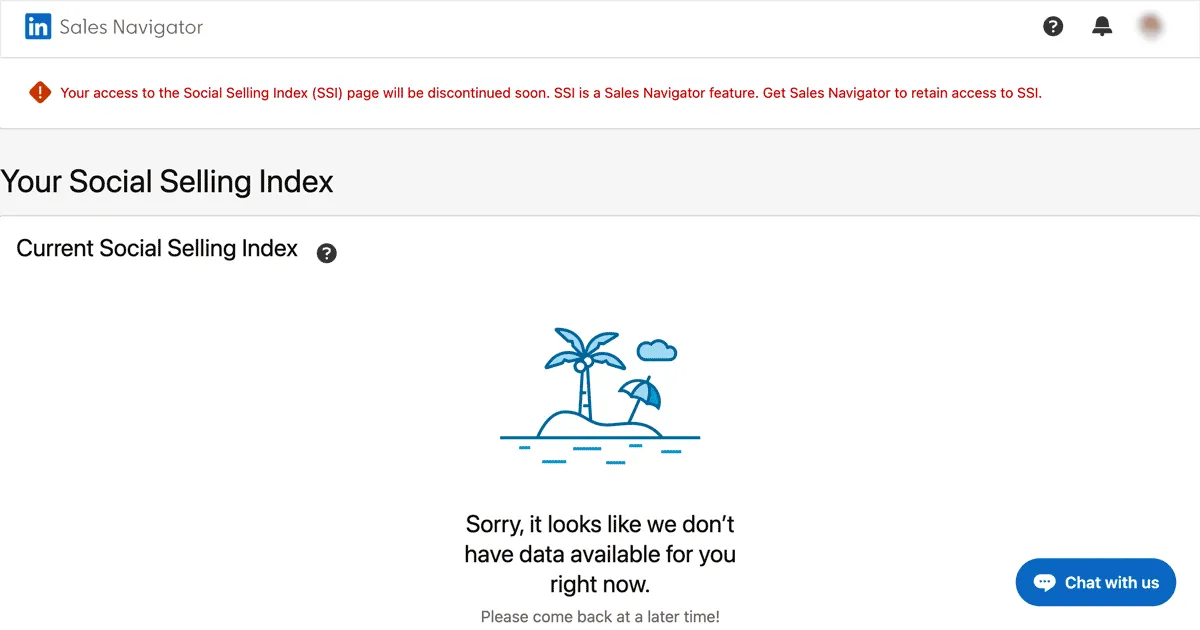 Image about linkedin chowa social selling index za licencję sales navigatora