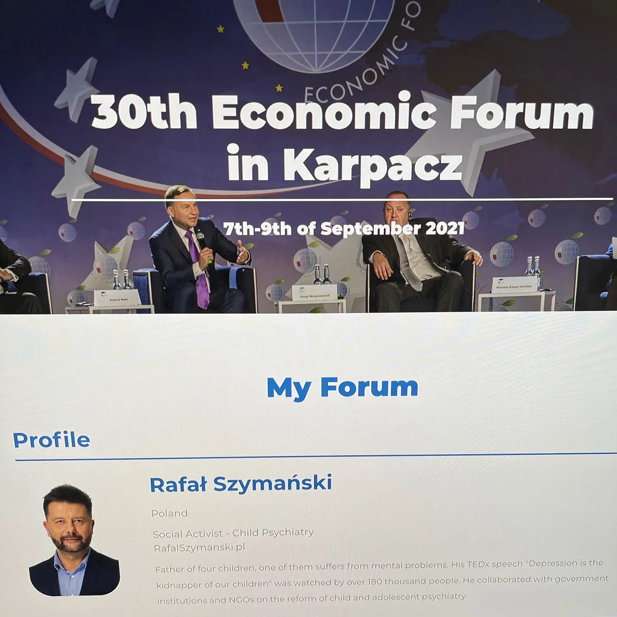 Panel podczas Forum Ekonomicznego w Karpaczu