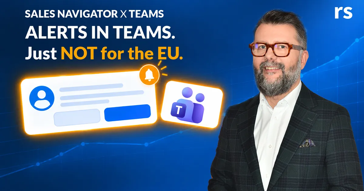 Image about sales navigator alerts in microsoft teams: be the first to know