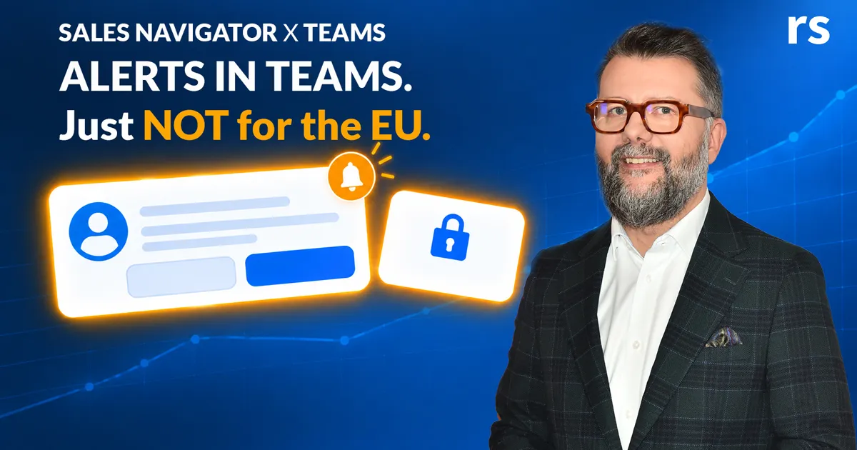 Sales Navigator Alerts in Microsoft Teams: Be the First to Know