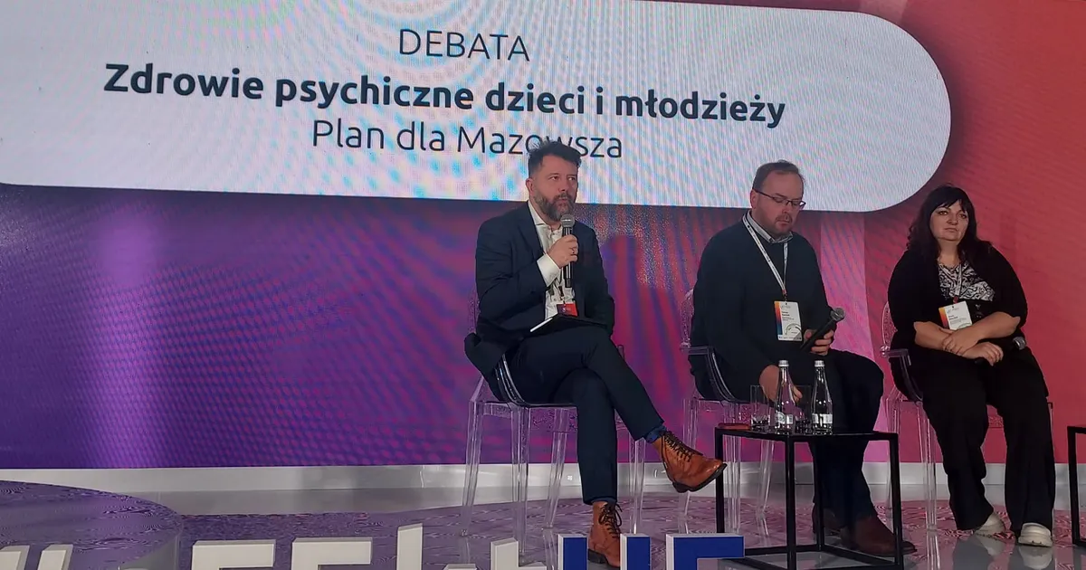 Image about zdrowie psychiczne dzieci i młodzieży: plan dla mazowsza. wnioski z debaty