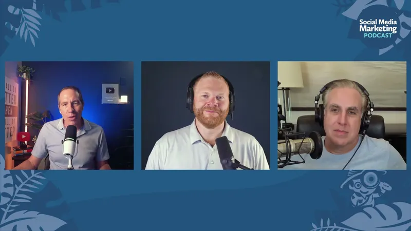 Kadr z nagrania Social Media Marketing Podcast