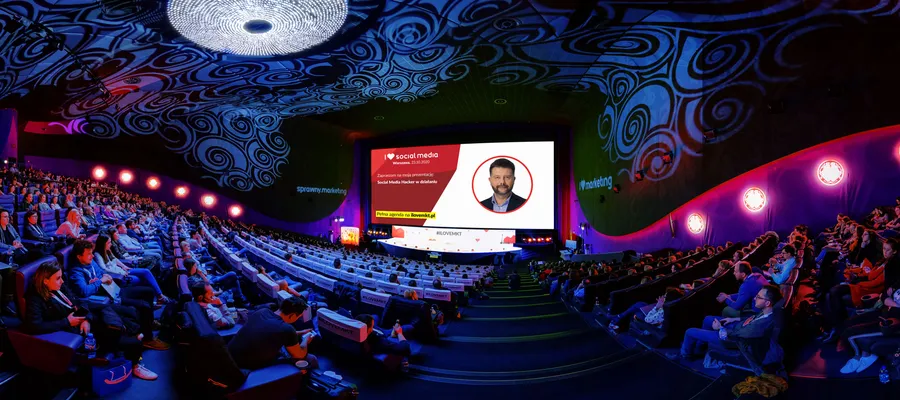 Rafał Szymański – I Love Marketing – plakat