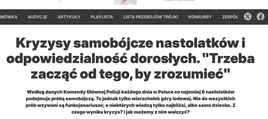 Artykuł o kryzysie rodzicielstwa