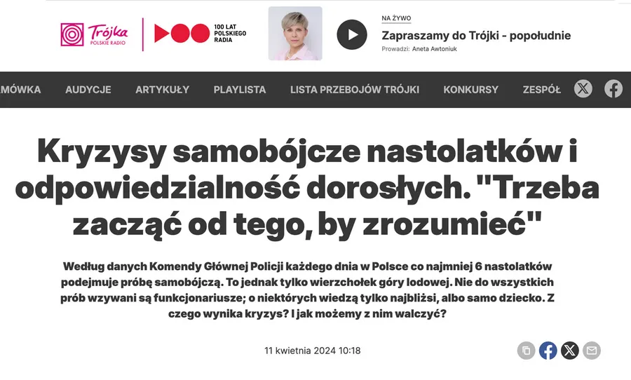 Artykuł o kryzysie rodzicielstwa