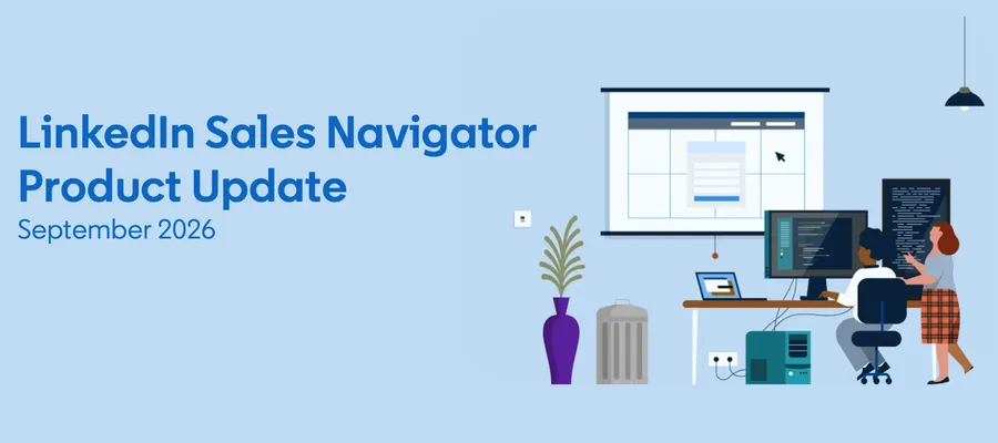LinkedIn Sales Navigator Product Update September 2026 banner